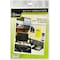 Nudell All Purpose Sign Holder, 8-1/2"x11", Plastic, Clear NUD37085Z - alternate 1